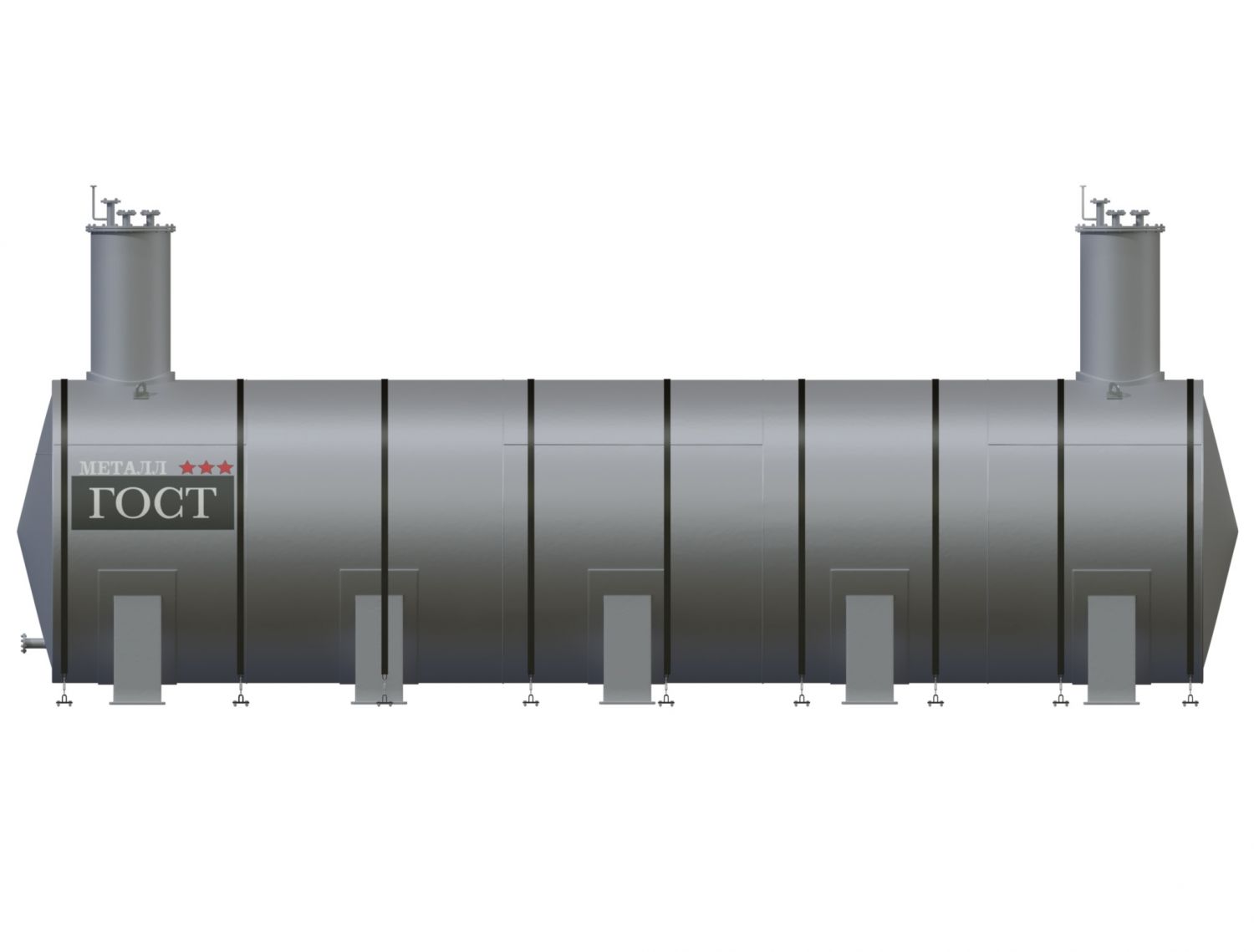Резервуар ЕП-100 - проекция 2