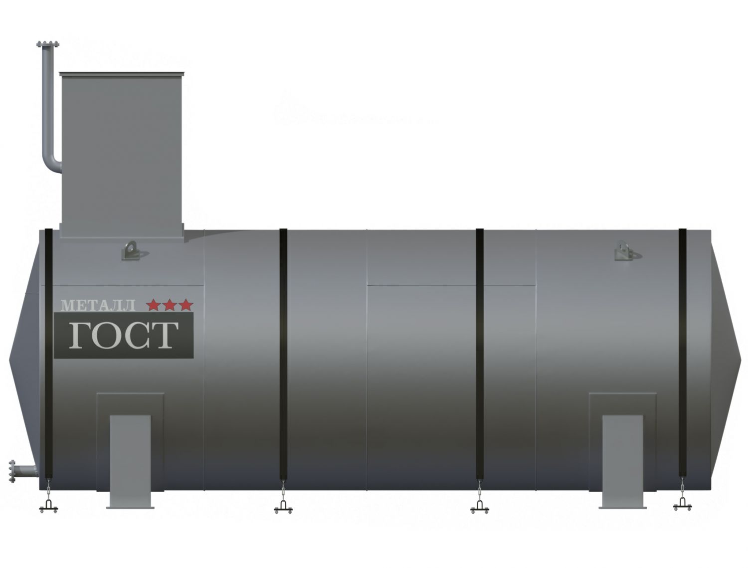 Резервуар РГСД-30 - проекция 2