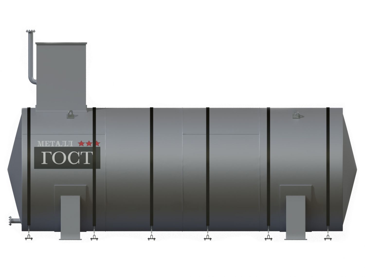 Резервуар РГСД-40 - проекция 2