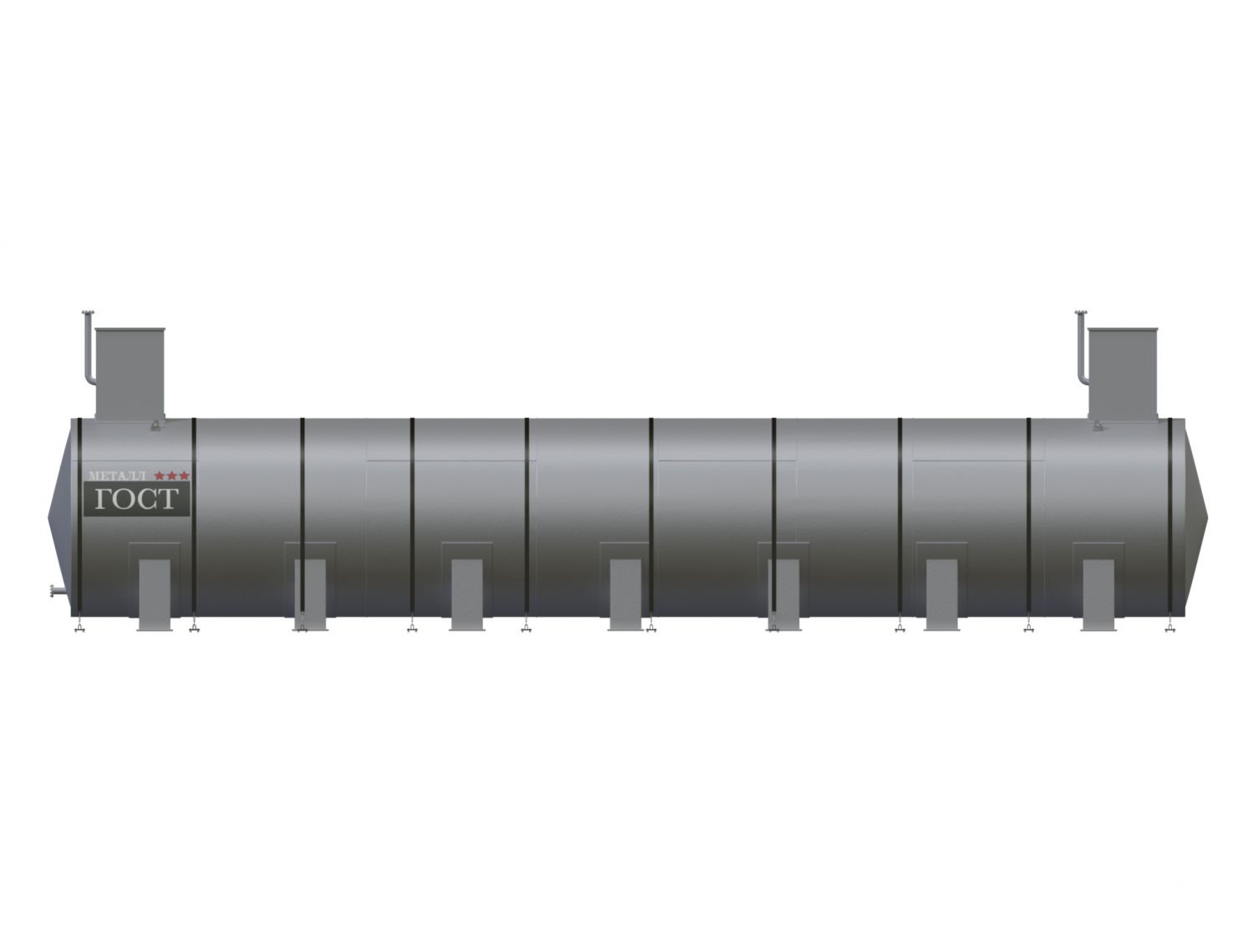 Резервуар РГСП-100 - проекция 2