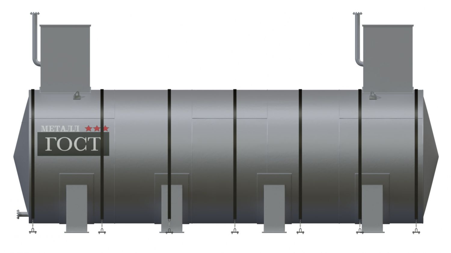 Резервуар РГСП-50 - проекция 2